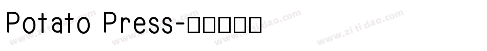Potato Press字体转换